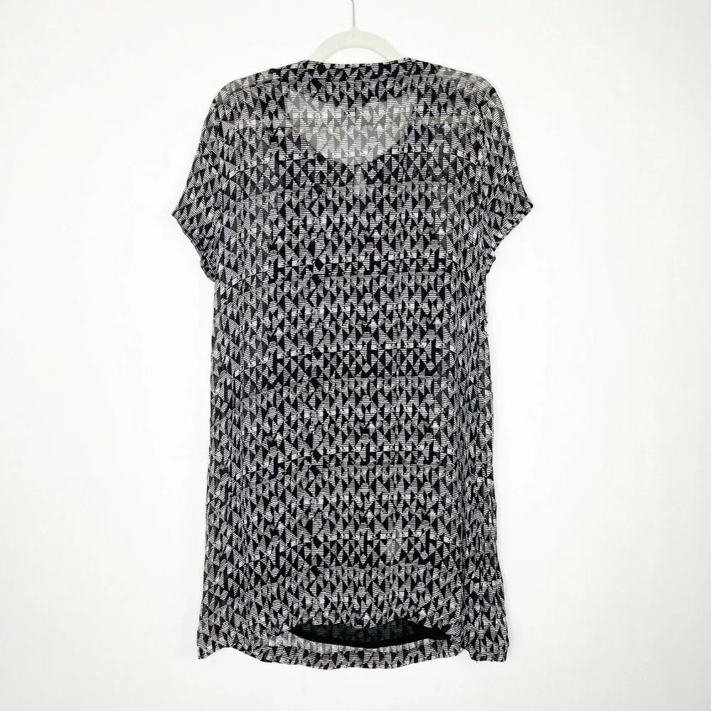 Lucky Brand Boho Shift Dress Size Medium - Picture 8 of 9